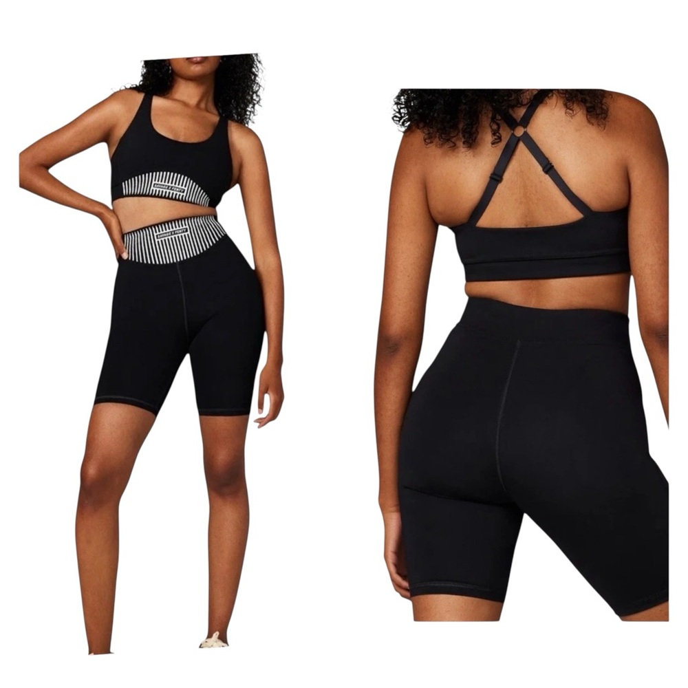 Savage X Fenty Xccentuate High-Waist Black Bike Shorts Women's Size
Xs NWT